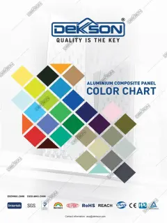 Brosur dan katalog warna ACP DEKSON